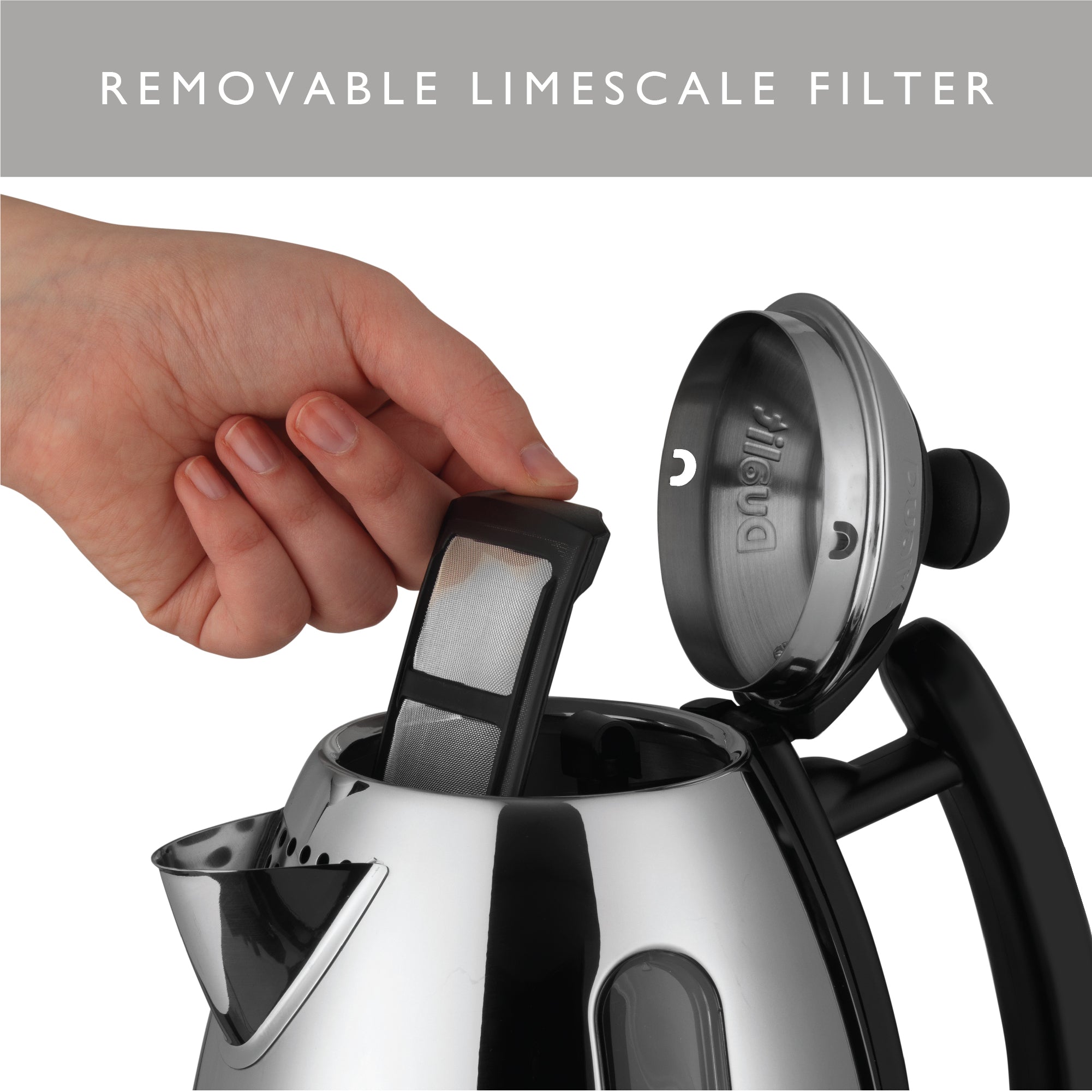 Dualit 72200 Cordless Mini Jug Kettle Black - 72200