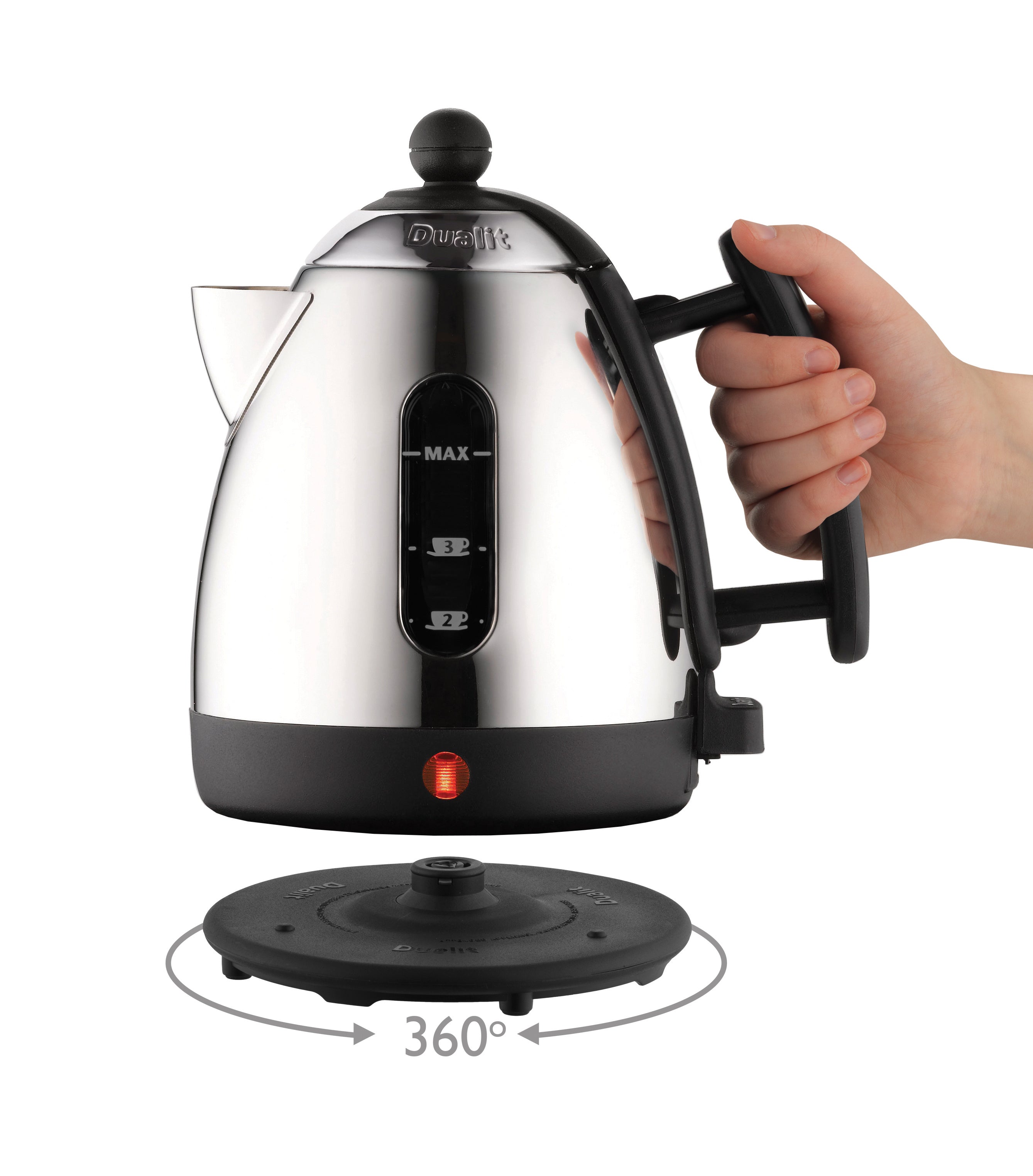 Dualit 72200 Cordless Mini Jug Kettle Black - 72200