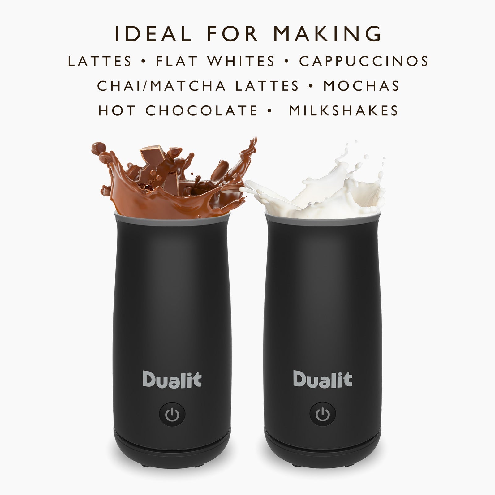 Dualit 84140 Hot Chocolate Maker & Milk Frother - Black - product image 4