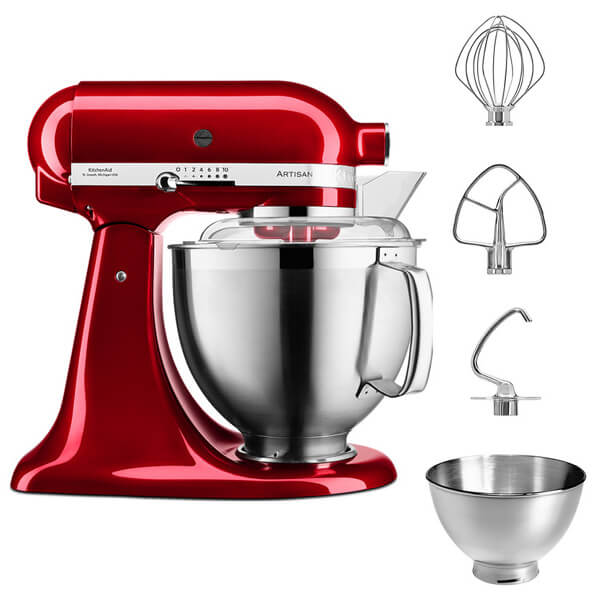 KitchenAid KitchenAid 5KSM185 4.8L Artisan Premium Tilt-Head Stand Mixer – additional product image