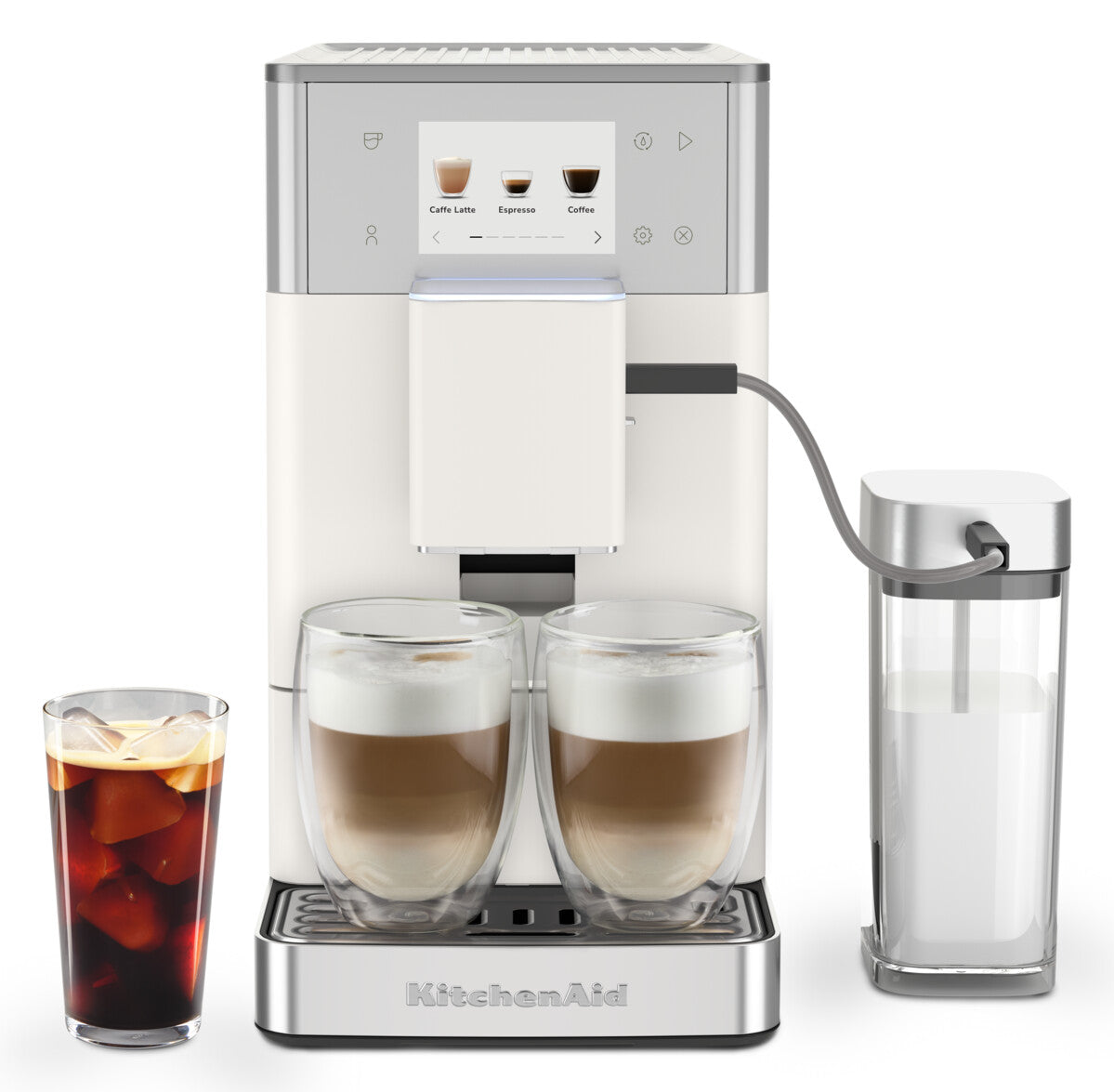KitchenAid KitchenAid 5KES8454 KF4 Fully Automatic Espresso Machine with Iced Coffee – Matte black – 5KES8454BBM – main product image